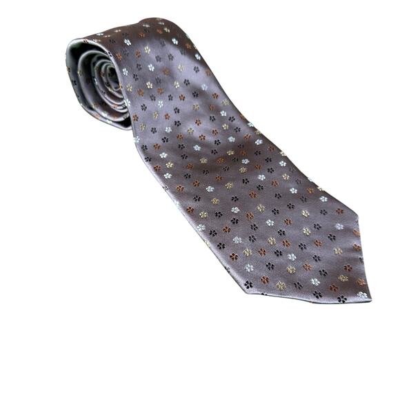 Murano Imported Silk 100% Made in USA  4" x 58" Vintage Embroidered Pattern - Picture 1 of 9